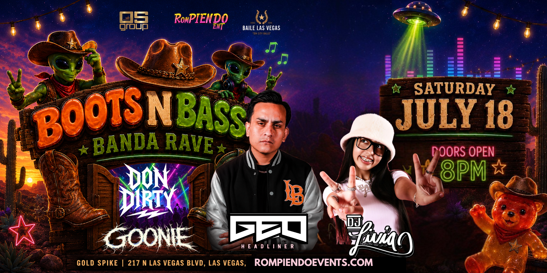 Boots & Bass both DJs
