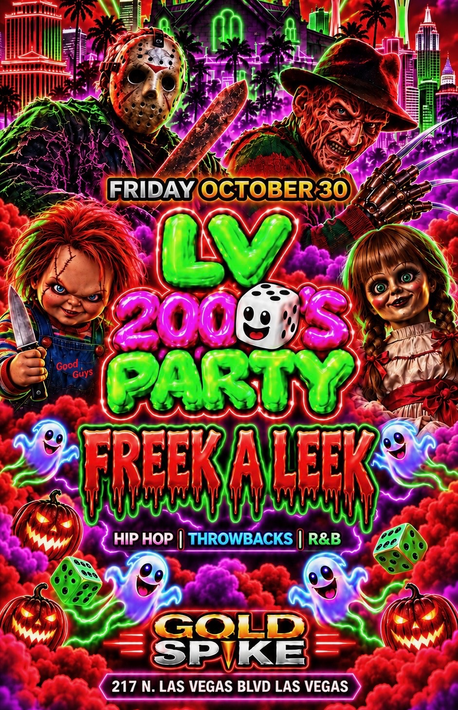 LV 2000s Party: Freek A Leek