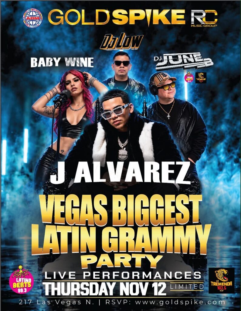 Latin Grammy Party: J Alvarez at The Courtyard
